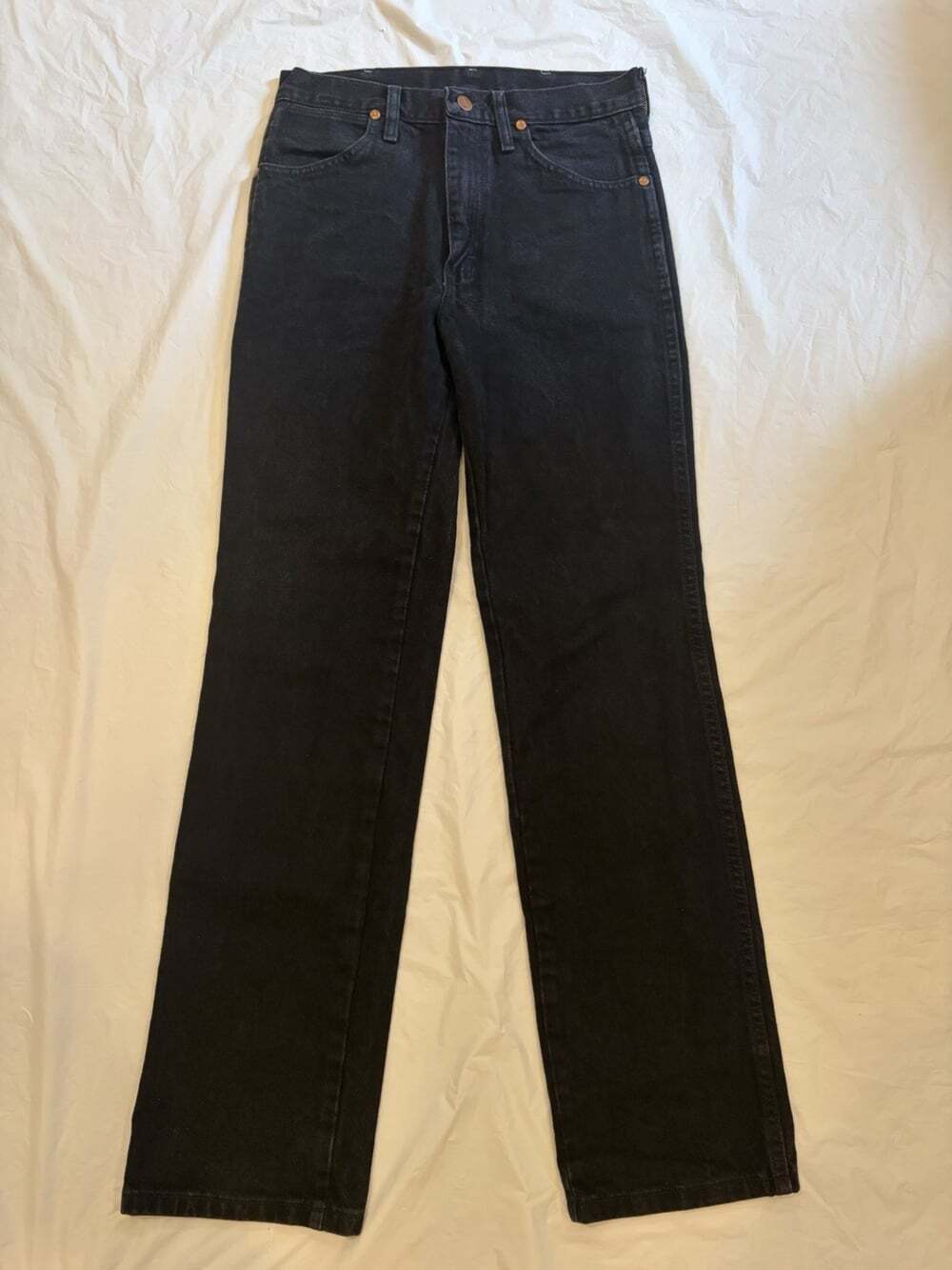 Wrangler Jeans Men's 29x32 Black 936WBK Cowboy Cut